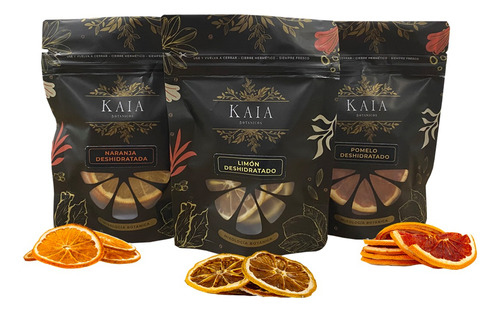 Mixologia Caja Kaia X10 Botanicos + Cítricos X3 + Bosque Gin