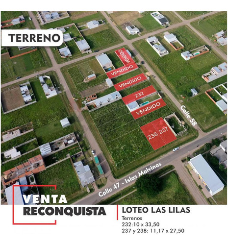 Venta Terreno En Las Lilas Reconquista