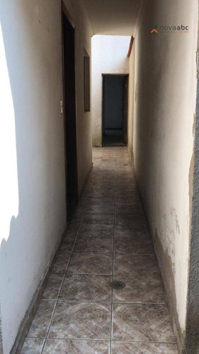 Sobrado Alto Padrão Com 5 Dormitórios E 4 Andares Para Alugar, 380 M² Por R$ 4.000/mês - Parque Das Nações - Santo André/sp - So0409