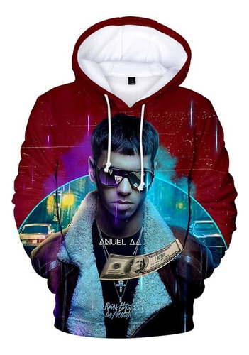 Ty Sudaderas Con Capucha Con Estampado 3d De Anuel Aa | Real