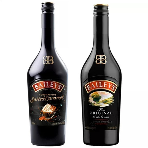 Baileys Licor Original Crema + Baileys Salted Caramel