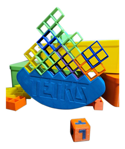 Tetris Balance - Juego De Equilibrio 24 Piezas + Caja 