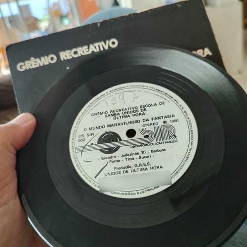 Lp Grêmio Recreativo Escola De Samba Unidos De Última Hora (Usado)