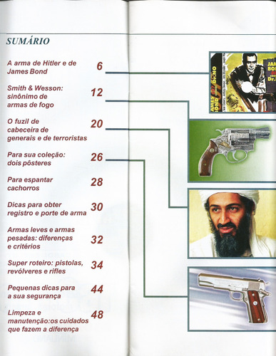 Revista Tiro Certo 1 Editora Minuano (Usado)