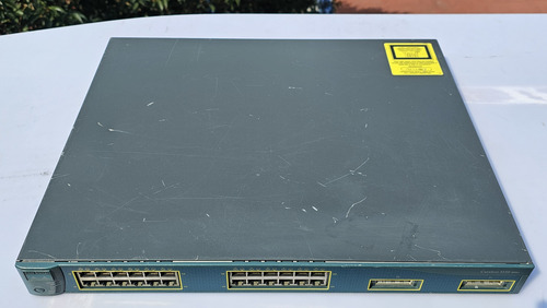 Switch Cisco Ws-c3550-24-smi Practicas Ccna (Usado)