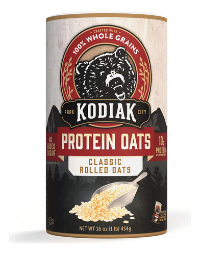 Kodiak Avena C/protein-packed Classic Rolled Oats 454 Gr