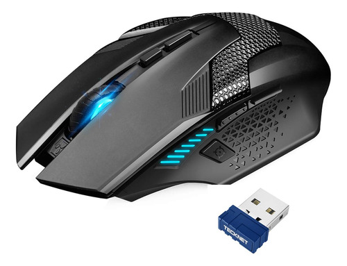 Mouse Inalámbrico Para Juegos Tecknet, Computadora Inalámbri