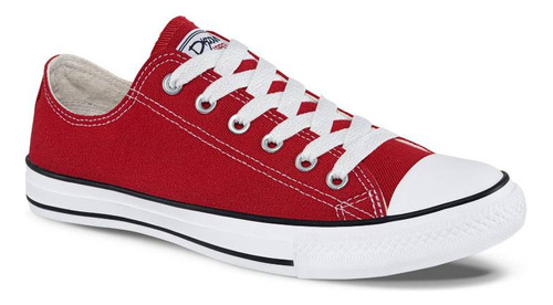 Tenis Discovery Bajo Rojo Para Hombre Croydon Talla 11(44)