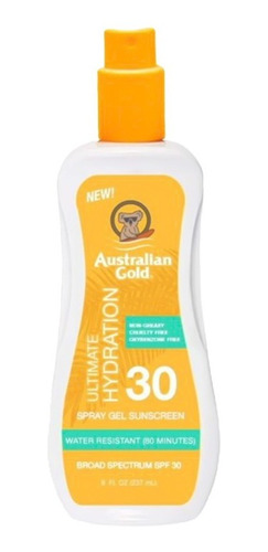 Australian Gold Spf 30 Spray Gel 237ml