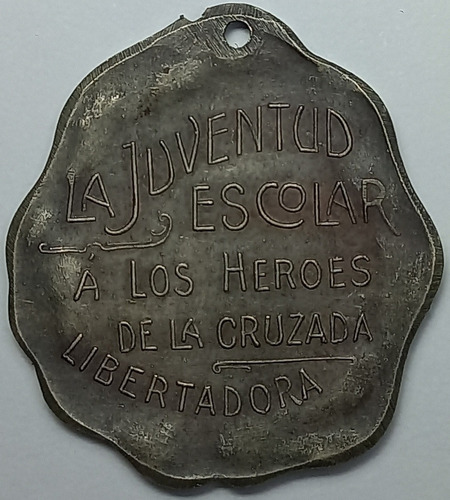 Medalla Campamento El Plumerillo 1910 (ref 101)