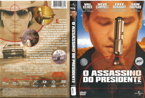 Dvd - O Assassino Do Presidente - Neve Campbell