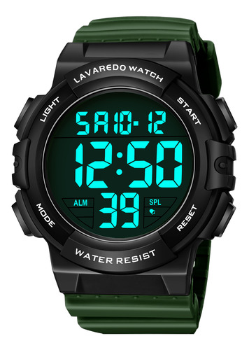 Reloj Para Hombre Deportivo Digital Multifunción Impermeable