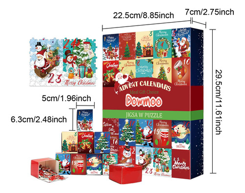 Puzzle Do Calendário De Aventuras De Natal De 2023, Calendár