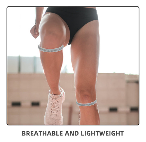 4 Correas Elásticas Para La Rodilla, Bandas De Rótula Finas,