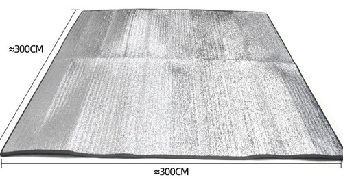 Estera De Camping Plegable, 300 Cm X 300 Cm X 2,5 Mm