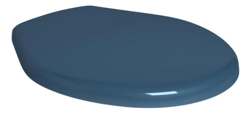Asiento Ravena Targa Izy universal ovalado de plástico azul de Deca