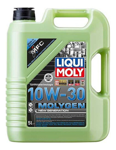 Aceite 10w30 Molygen 5l Liqui Moly  