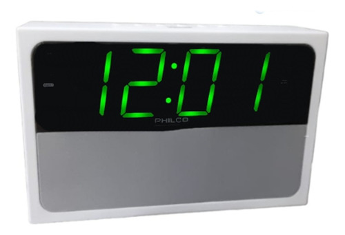 Radio Reloj Despertador Philco Con Bluetooth Par1018btgr