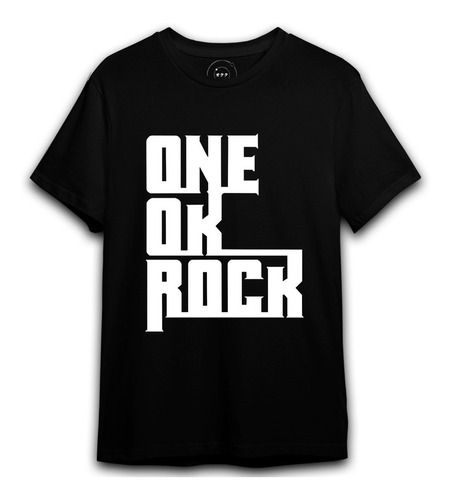 Polera One Ok Rock Vinilo Textil 100% Algodón