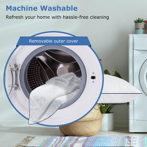 Almohadas Refrescantes King Espuma Viscoelástica Mmg