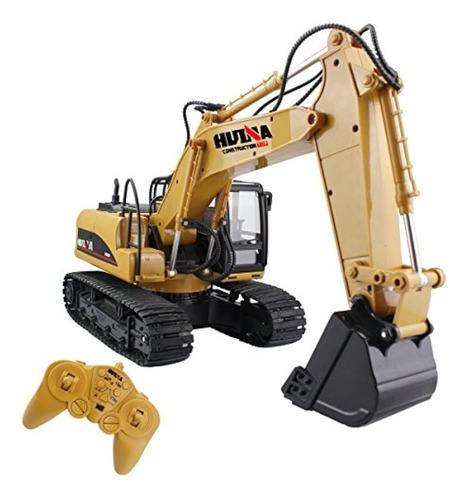 Rc Truck Excavator Remote Control Crawler Tractor 15 Canales