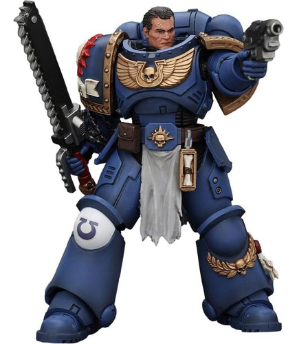 Figura De Acción Joytoy Teniente Ultramarines Titus 1/18