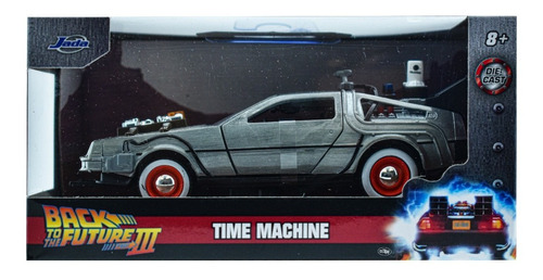 Back To The Future 3 Time Machine Delorean Die Cast Jada