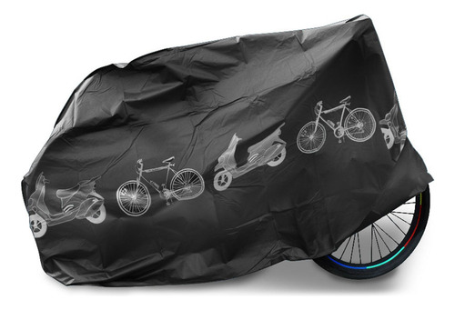 Cubierta De Bicicleta Resistente Para Máxima Negro Espesar