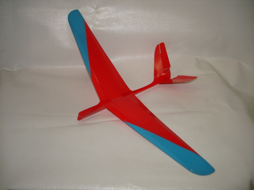 Mini Avião Planador De Filme Plástico Vôo Livre Pequeno 1 Un