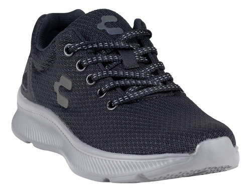 Tenis Oxford Negro Hombre Charly 1029882 Running Para Trotar