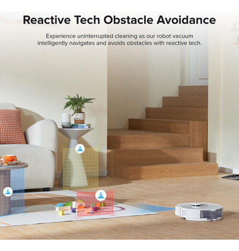 Robot Vacuum And Mop Roborock Q8 Max+ Self-emptying White