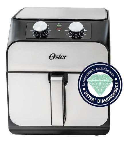 Freidora De Aire Oster® Con Capacidad De 6.8 Lt Ckstaf68t