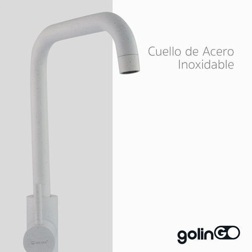 Llave Monomando Mezcladora Para Fregadero Solvex Grifo