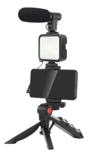 Estabilizador De Mano Para Camara Y Celular Kit Vlogger