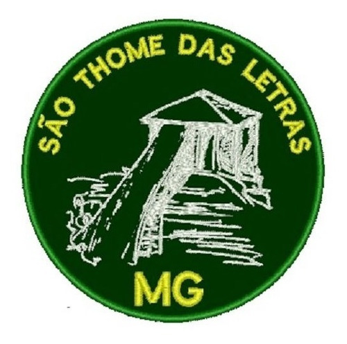 Patch Bordado Termocolante - São Thomé Das Letras - Mg