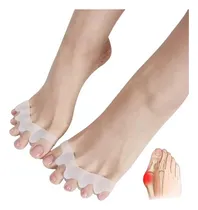 Comprar Corrector Juanetes Par 2 Pz Silicon Suave Separador De Dedos Color Blanco
