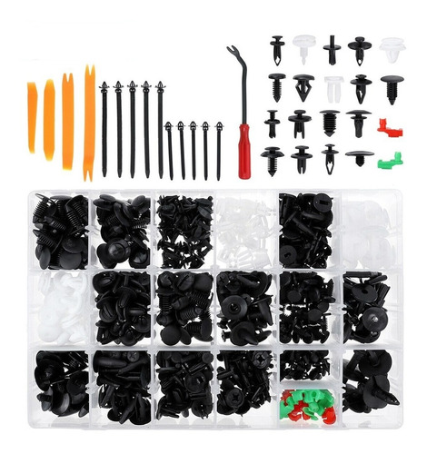 Kit De Broches, Sujetador, Retenedor Clip Para Autos 425 Pcs