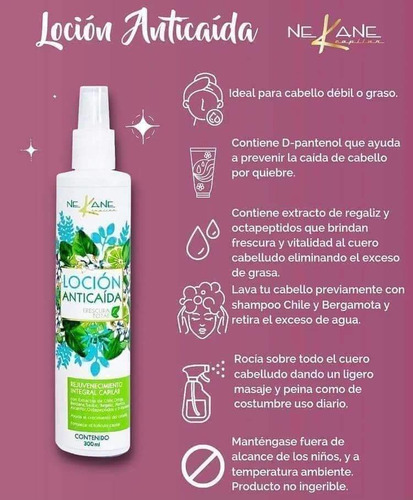 Nekane Capilar Loción Anticaída 300ml