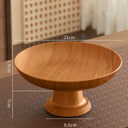 Pedestal Decorativo Tazón De Pan Bocadillos Soporte De