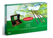 Comprar Lápices Derwent Academy Caja Madera 35 Piezas