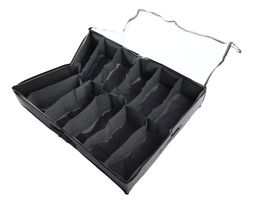 Asa De Almacenamiento Para Debajo De La Cama, Tela Con 12 Co