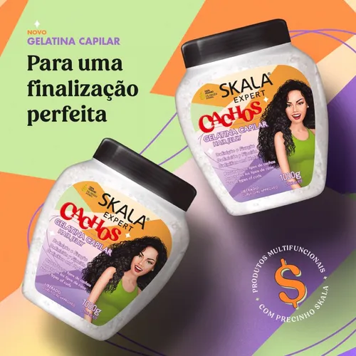 Gelatina Capilar Skala Cachos