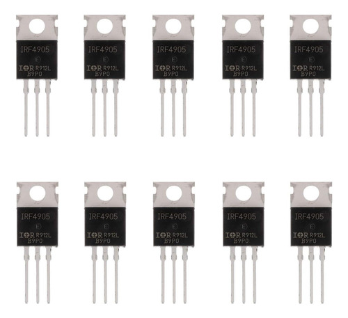 Bojack Irf4905 Mosfet Transistors Irf4905s 74a 55v Potencia