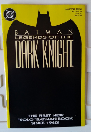 Hq Batman Legends Of The Dark Knight Importado Hqs 01 Até 10