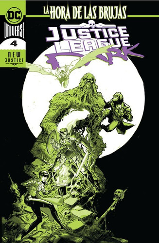 Cómic Dc Universe Justice League Dark # 4 New Justice