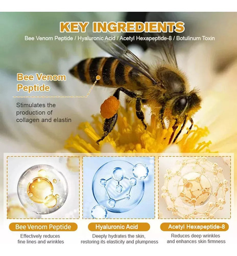 Y Cc Removedor De Crema De Abeja Con De Rugas