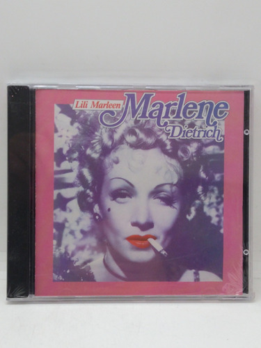 Marlene Dietrich Lili Marlene Carátula Rosa Cd Nuevo