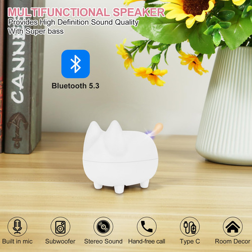 2 Altavoces Bluetooth Portátiles Mini Altavoces Inalámbricos