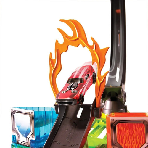 Hot Wheels Color Shifters Pista De Juguete Stunt 'n Dunk