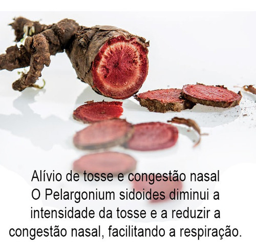 Suplemento de sidoides de pelargonio, 60 cápsulas de sabor neutro
